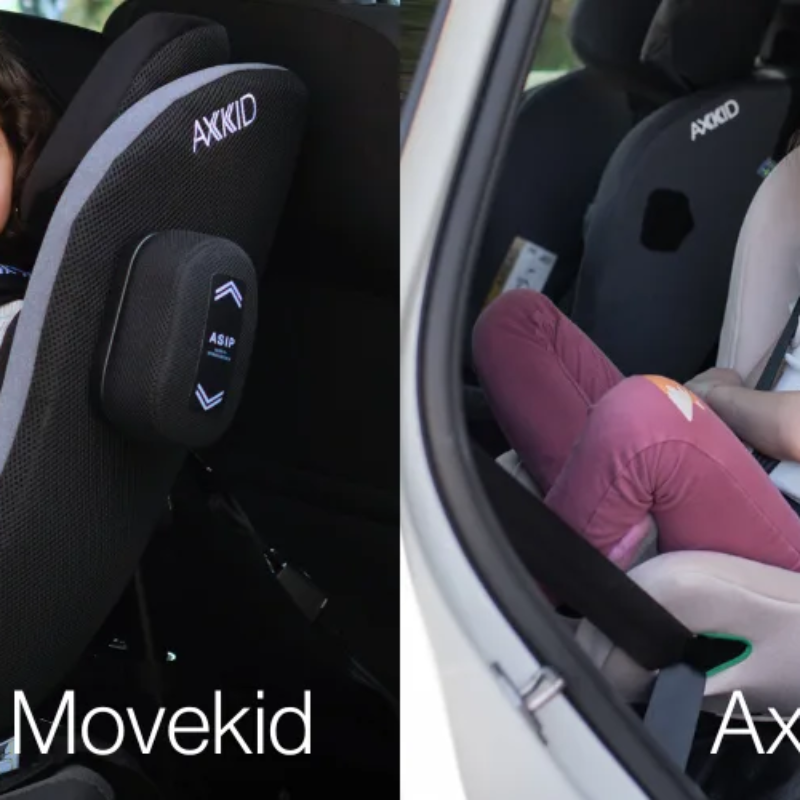 What is the difference between Axkid Minikid 4 and Axkid Movekid?